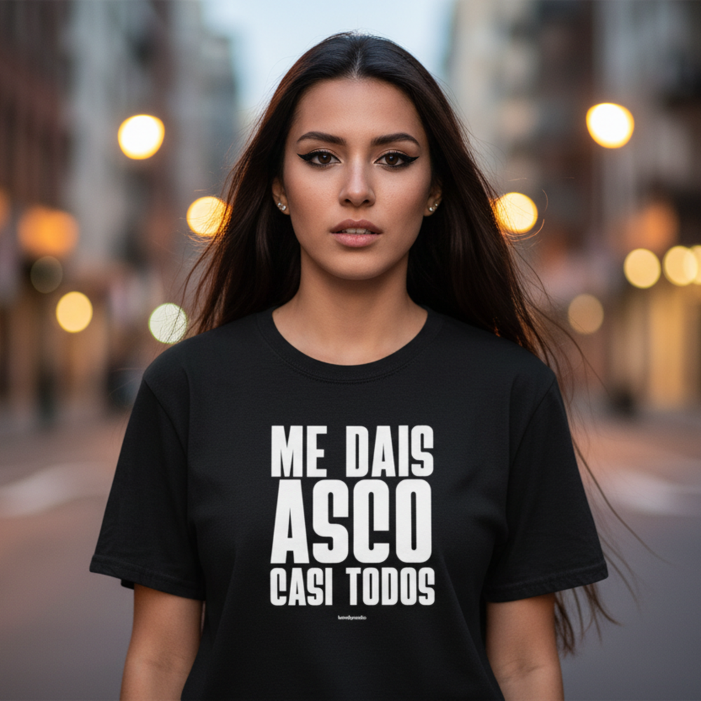 comprar-Camiseta Me dais asco casi todos-wondernastic