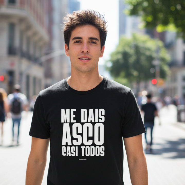 comprar-Camiseta Me dais asco casi todos-wondernastic