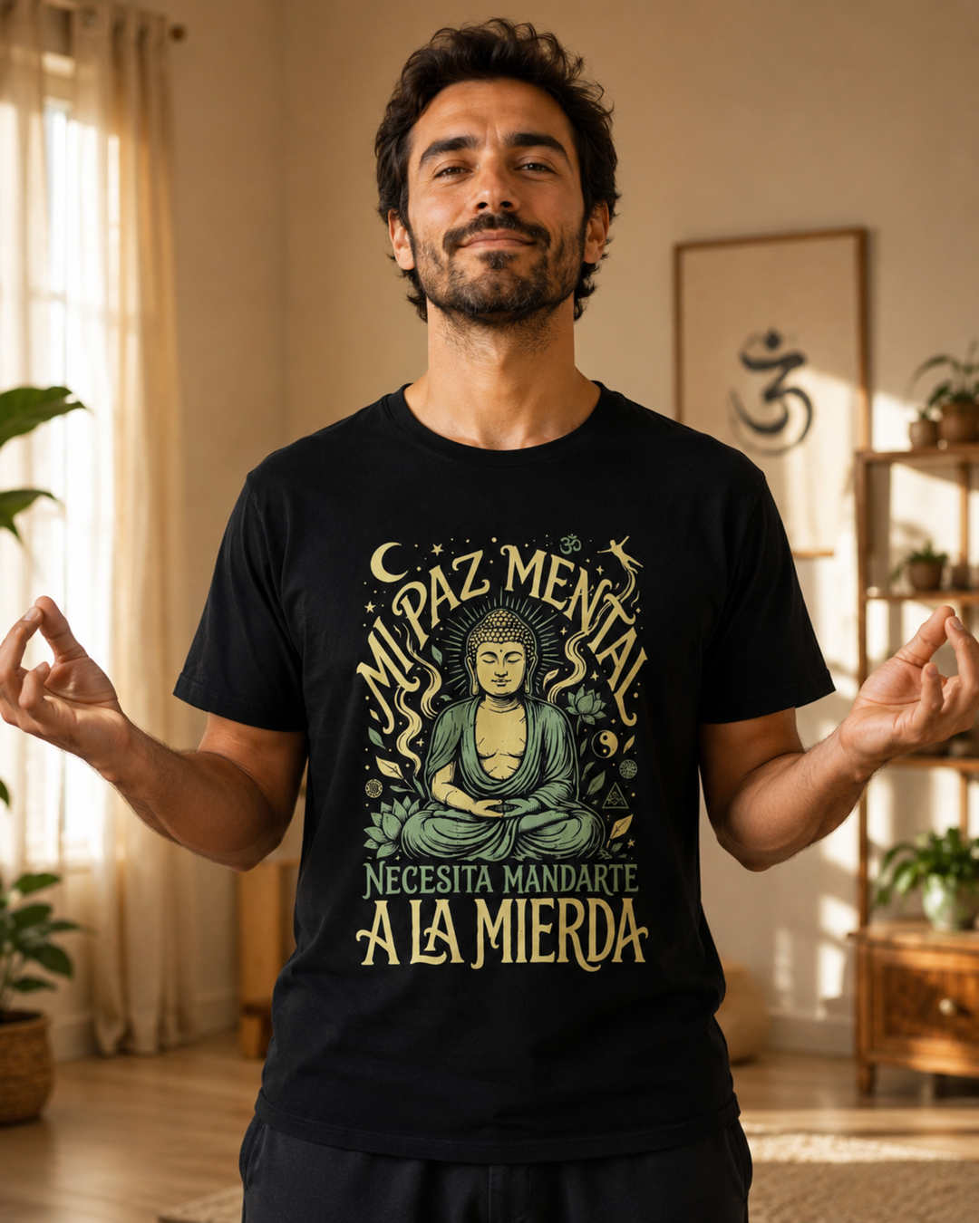 comprar-Camiseta Mi paz mental-wondernastic