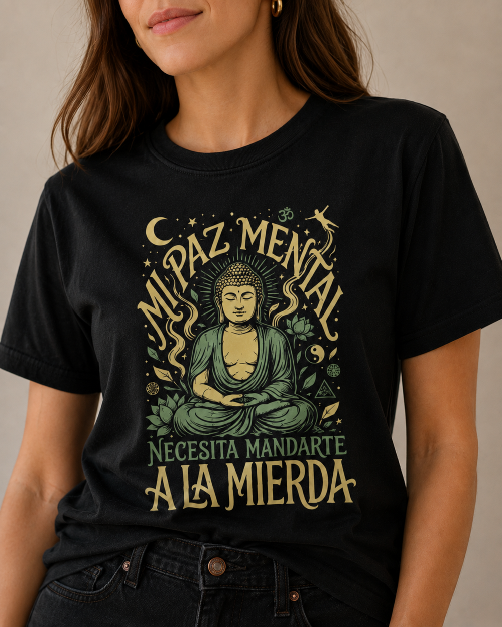 comprar-Camiseta Mi paz mental-wondernastic