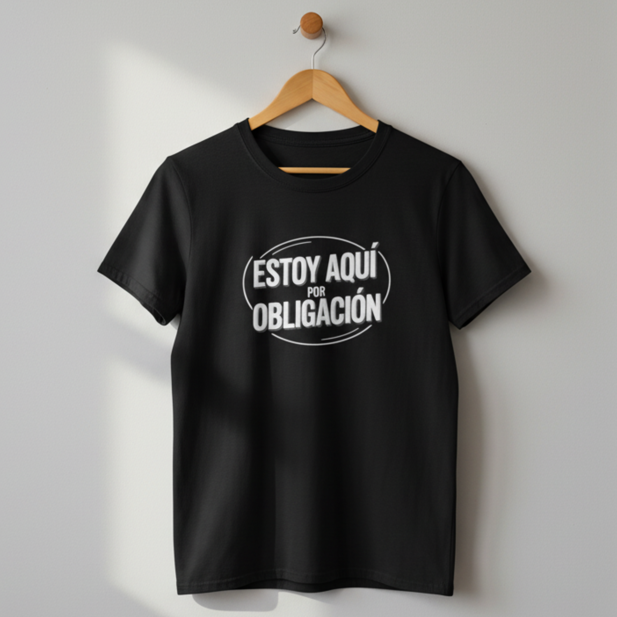 comprar-Camiseta Estoy aquí por obligación-wondernastic
