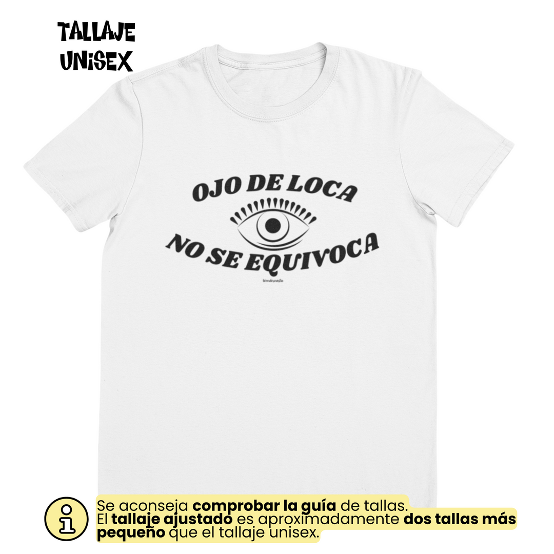 comprar-Camiseta Ojo de loca-wondernastic