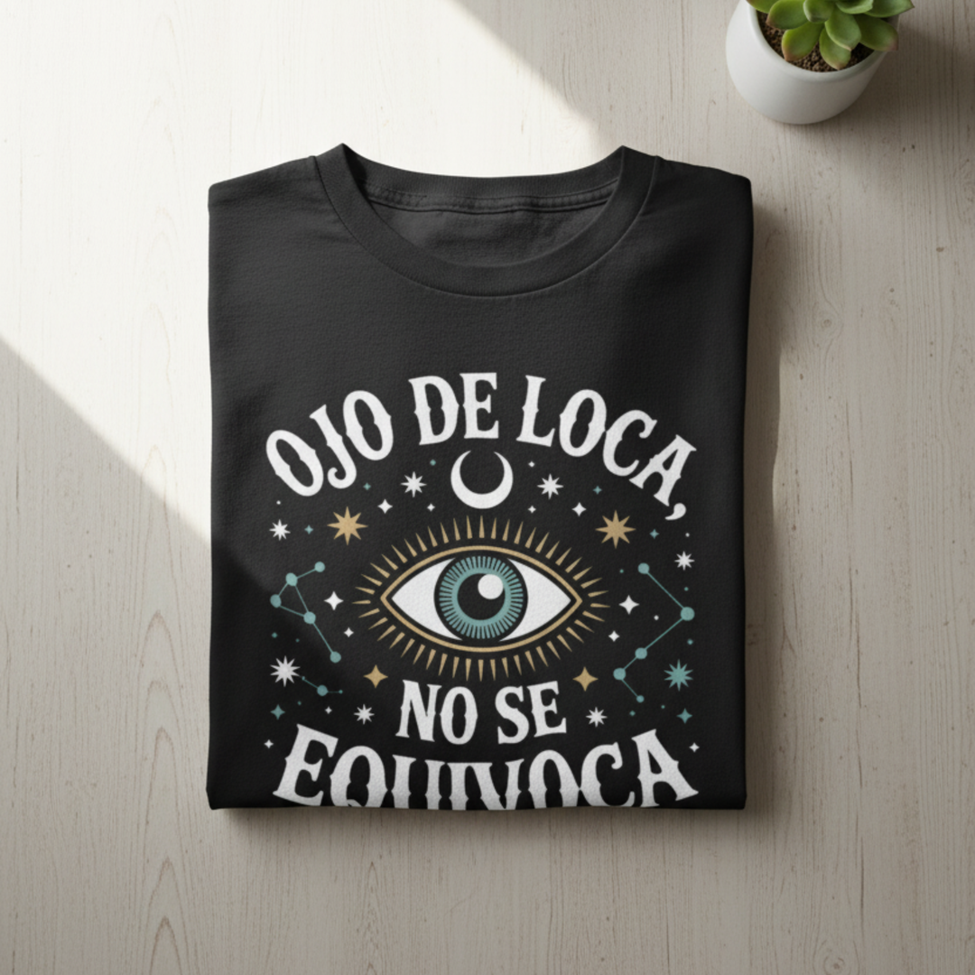 comprar-Camiseta Ojo de loca-wondernastic