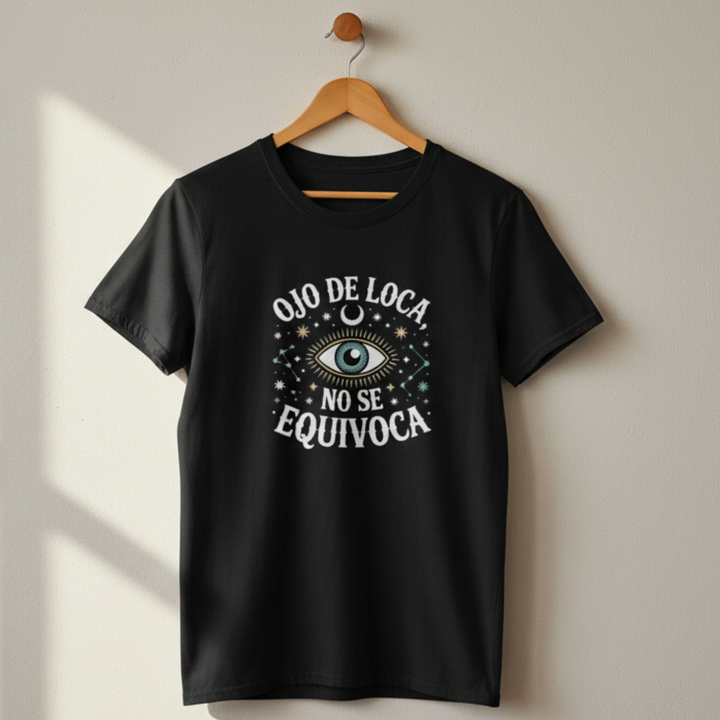comprar-Camiseta Ojo de loca-wondernastic