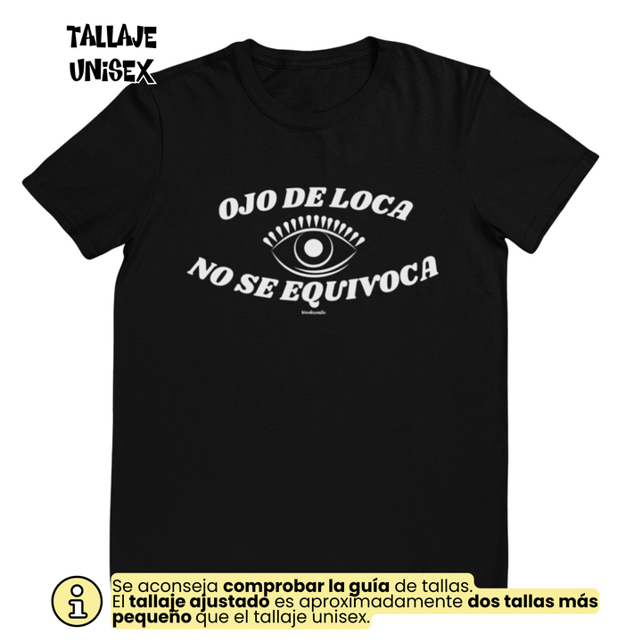 comprar-Camiseta Ojo de loca-wondernastic