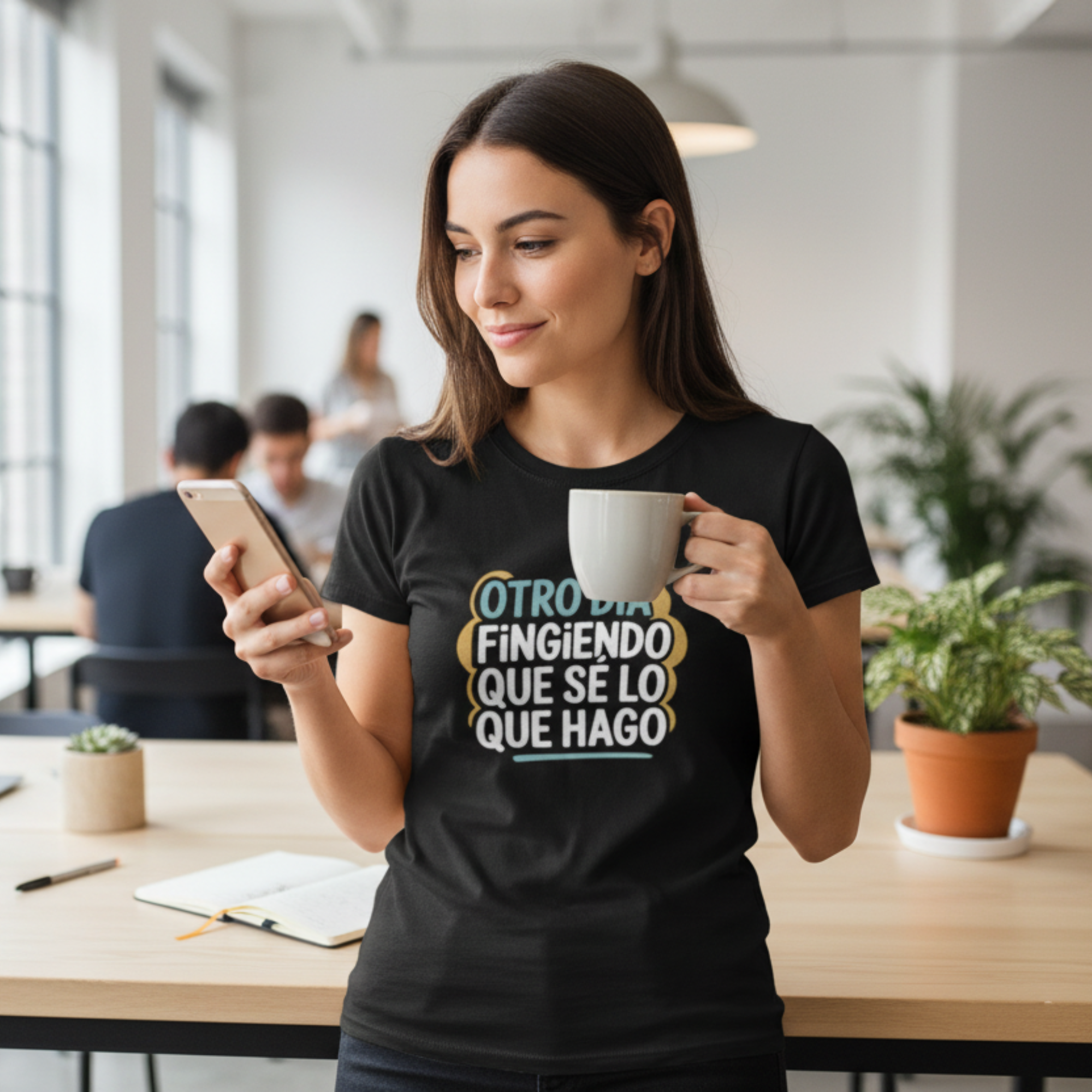 comprar-Camiseta Otro día fingiendo que sé lo que hago-wondernastic