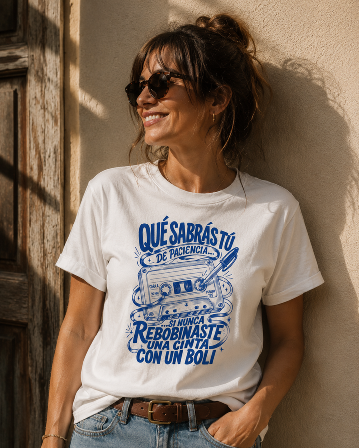 comprar-Camiseta Qué sabrás tú de paciencia-wondernastic