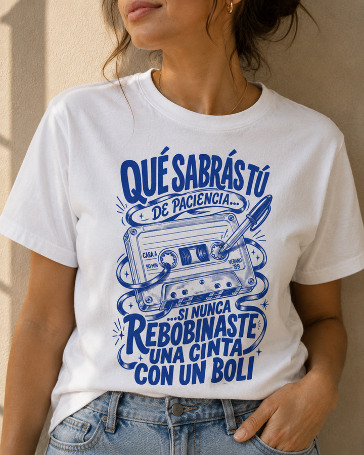 comprar-Camiseta Qué sabrás tú de paciencia-wondernastic