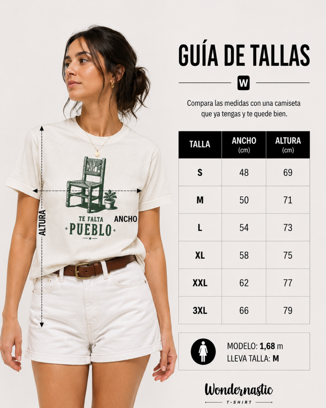 comprar-Camiseta Te falta pueblo-wondernastic