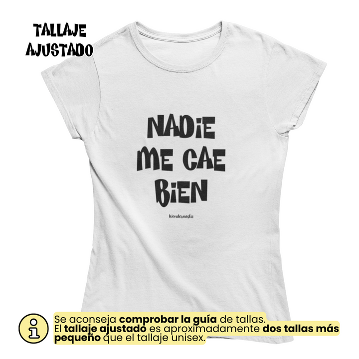 comprar-Camiseta Nadie me cae bien-wondernastic