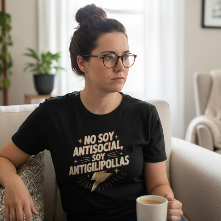 comprar-Camiseta No soy antisocial-wondernastic