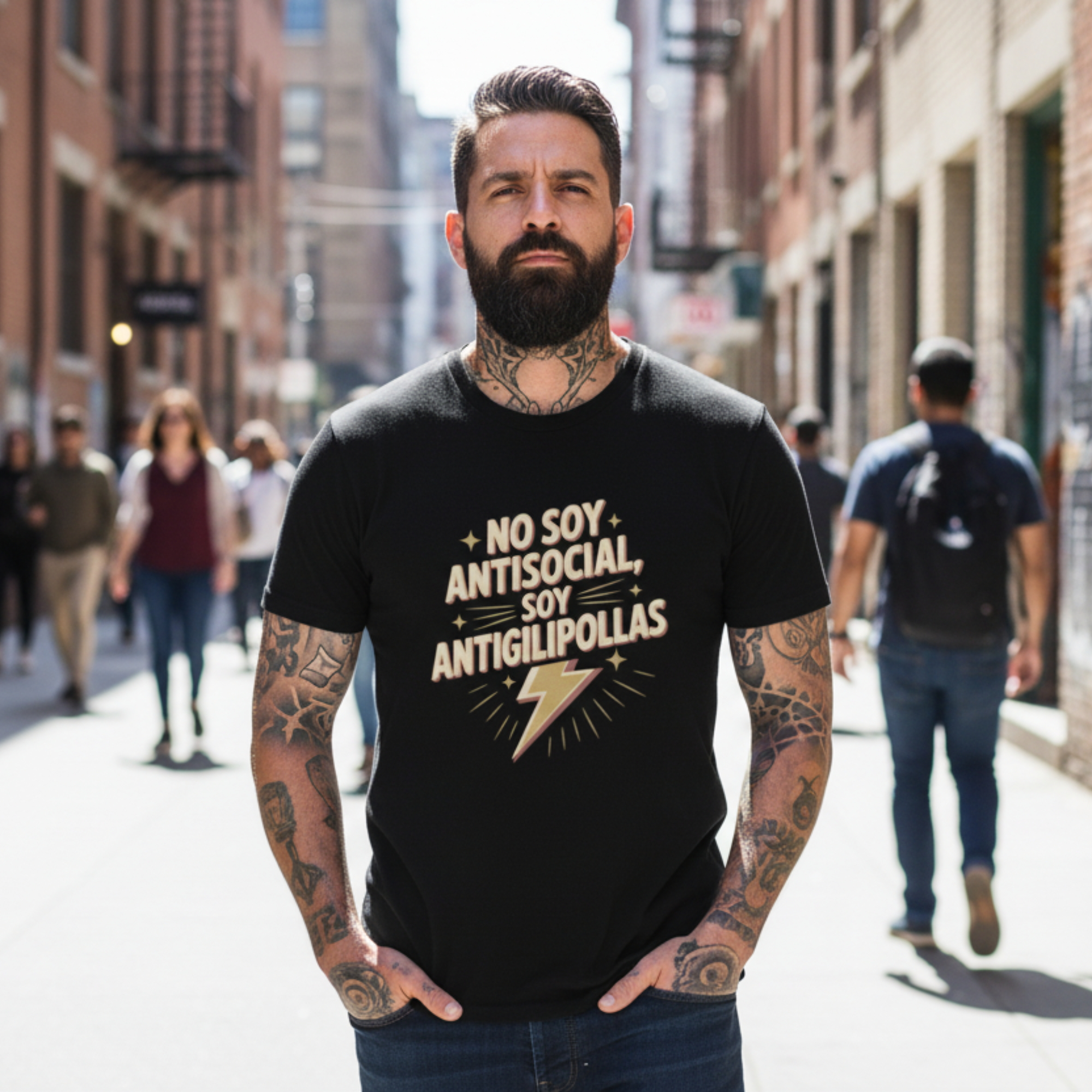 comprar-Camiseta No soy antisocial-wondernastic