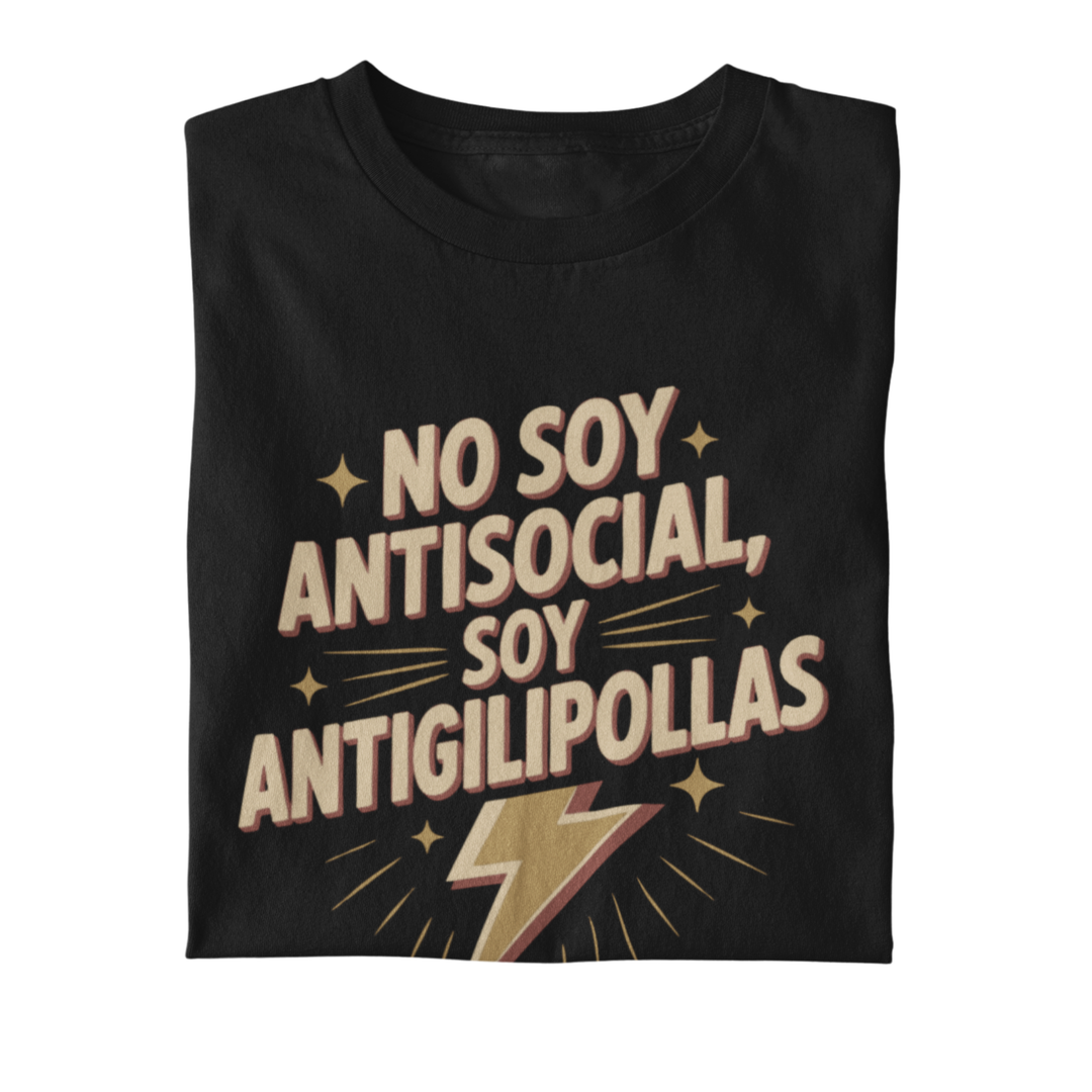 comprar-Camiseta No soy antisocial-wondernastic