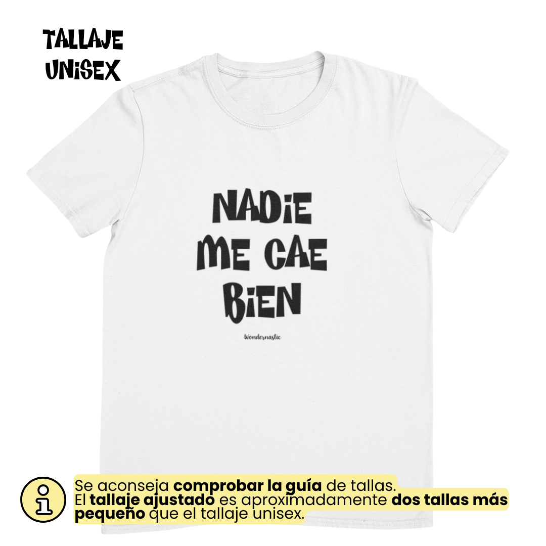 comprar-Camiseta Nadie me cae bien-wondernastic