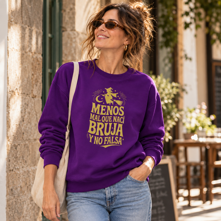 comprar-Sudadera Menos mal que nací bruja y no falsa-wondernastic