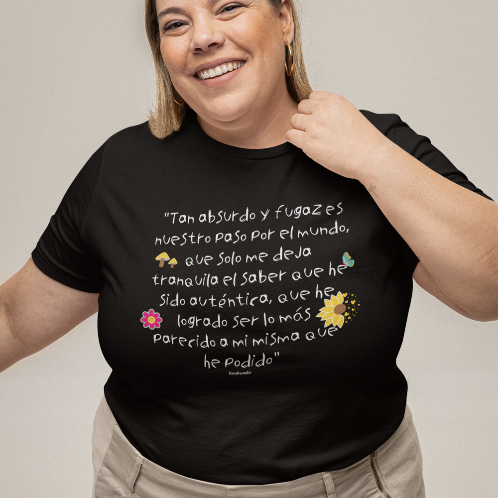 comprar-Camiseta Soy auténtica / Frida-wondernastic