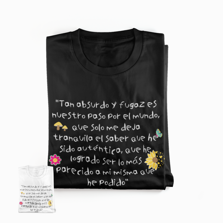 comprar-Camiseta Soy auténtica / Frida-wondernastic