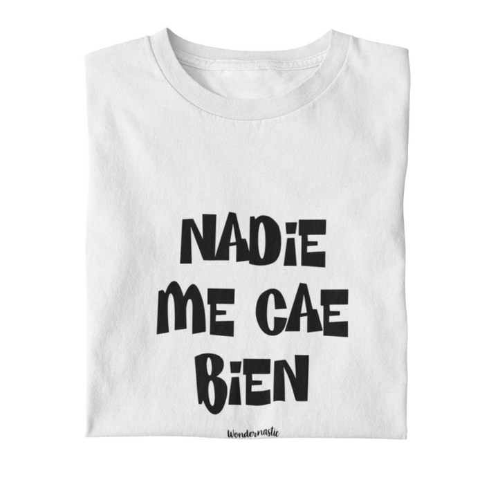 comprar-Camiseta Nadie me cae bien-wondernastic