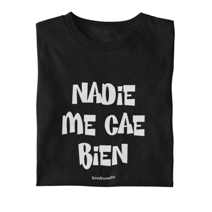 comprar-Camiseta Nadie me cae bien-wondernastic