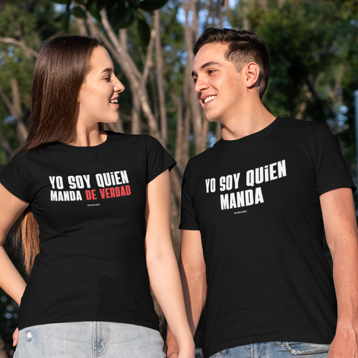 comprar-Camiseta Yo soy quien manda | Colección Dúo-wondernastic