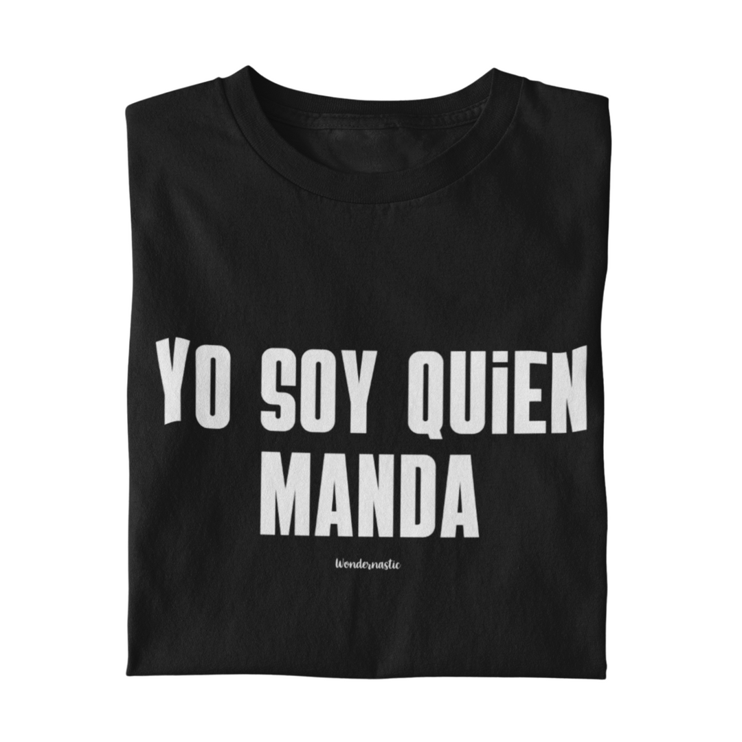 comprar-Camiseta Yo soy quien manda | Colección Dúo-wondernastic