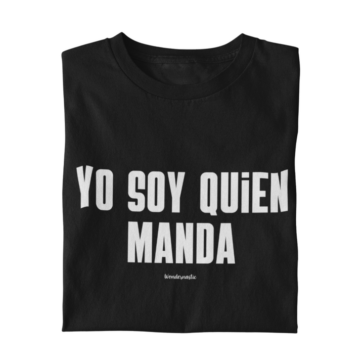 comprar-Camiseta Yo soy quien manda | Colección Dúo-wondernastic