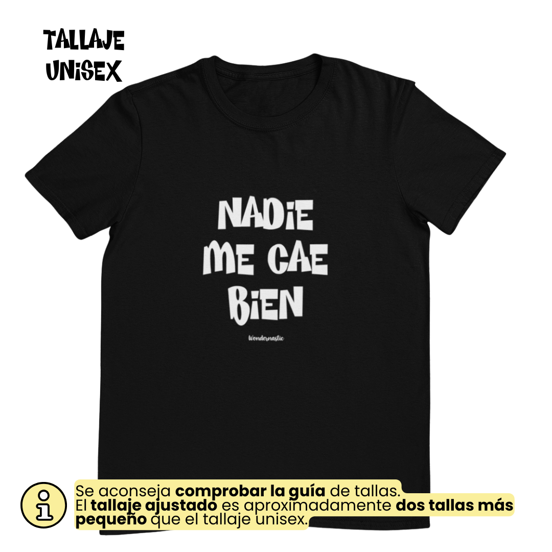 comprar-Camiseta Nadie me cae bien-wondernastic