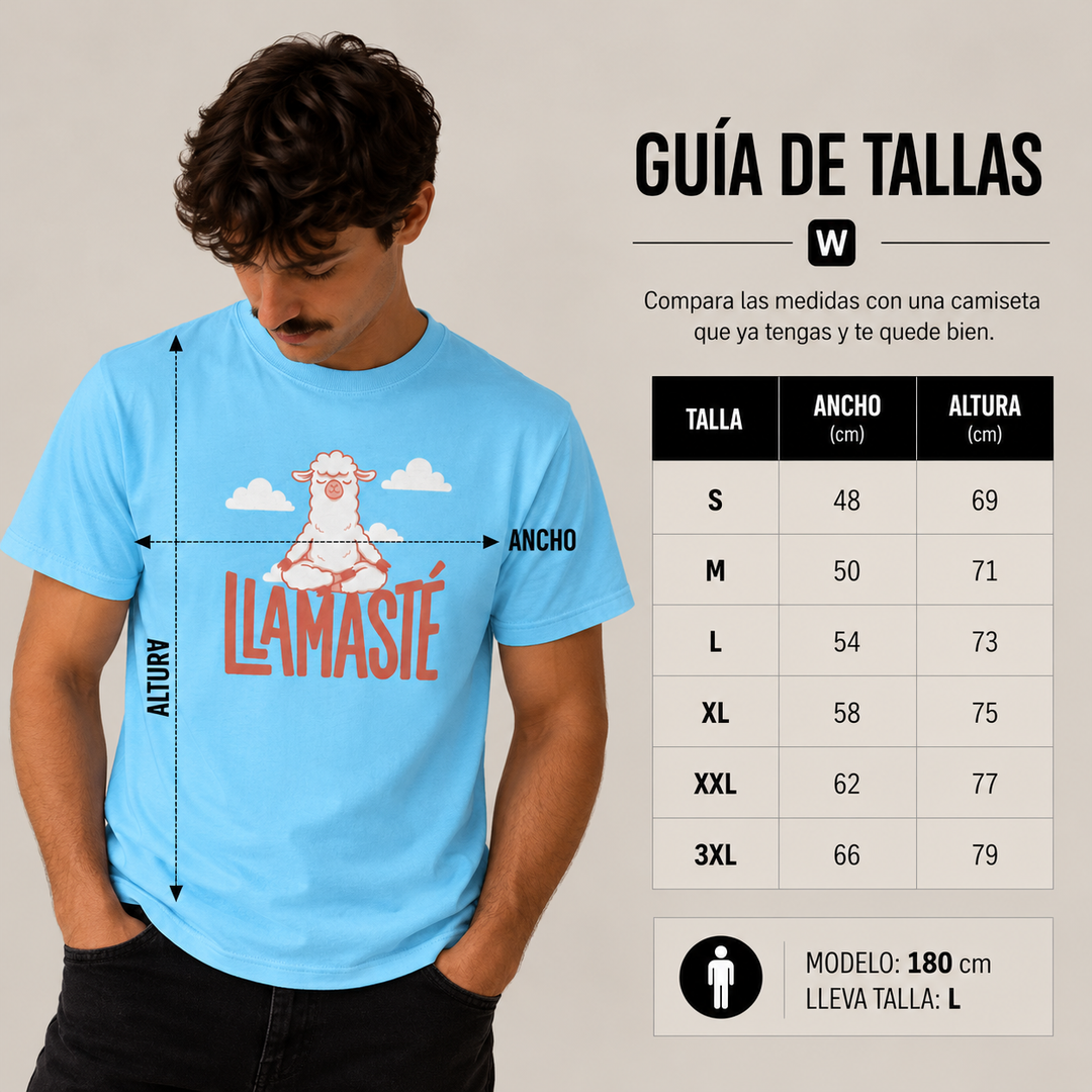 comprar-Camiseta Llamasté-wondernastic