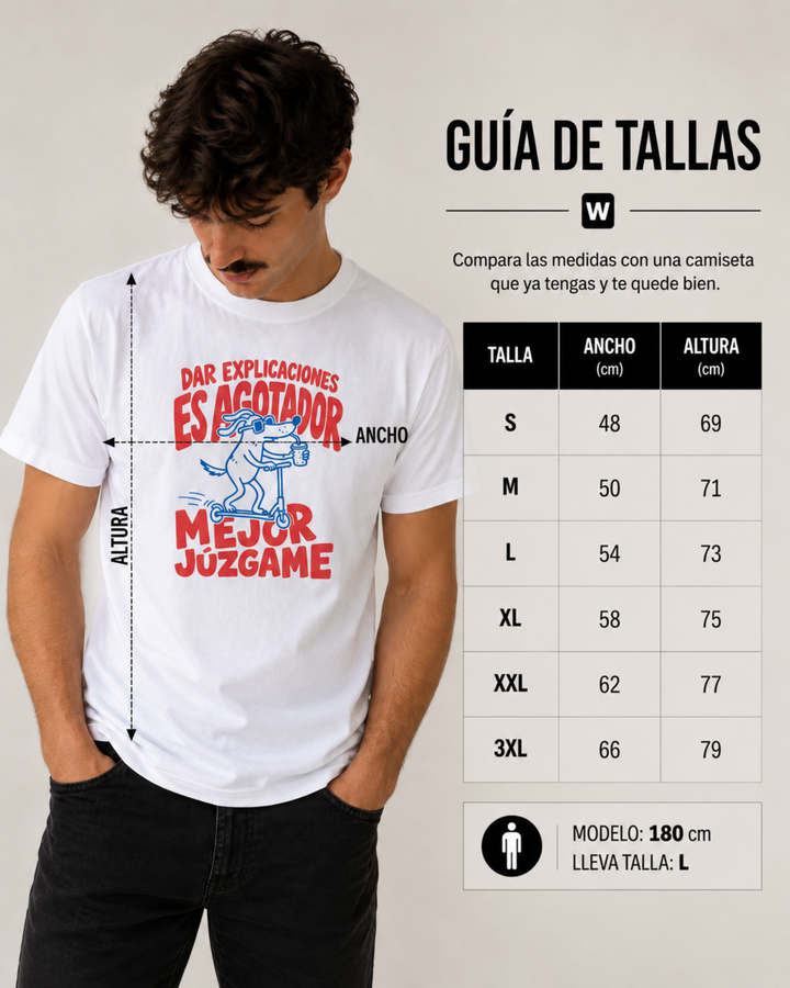 comprar-Camiseta Dar explicaciones es agotador-wondernastic
