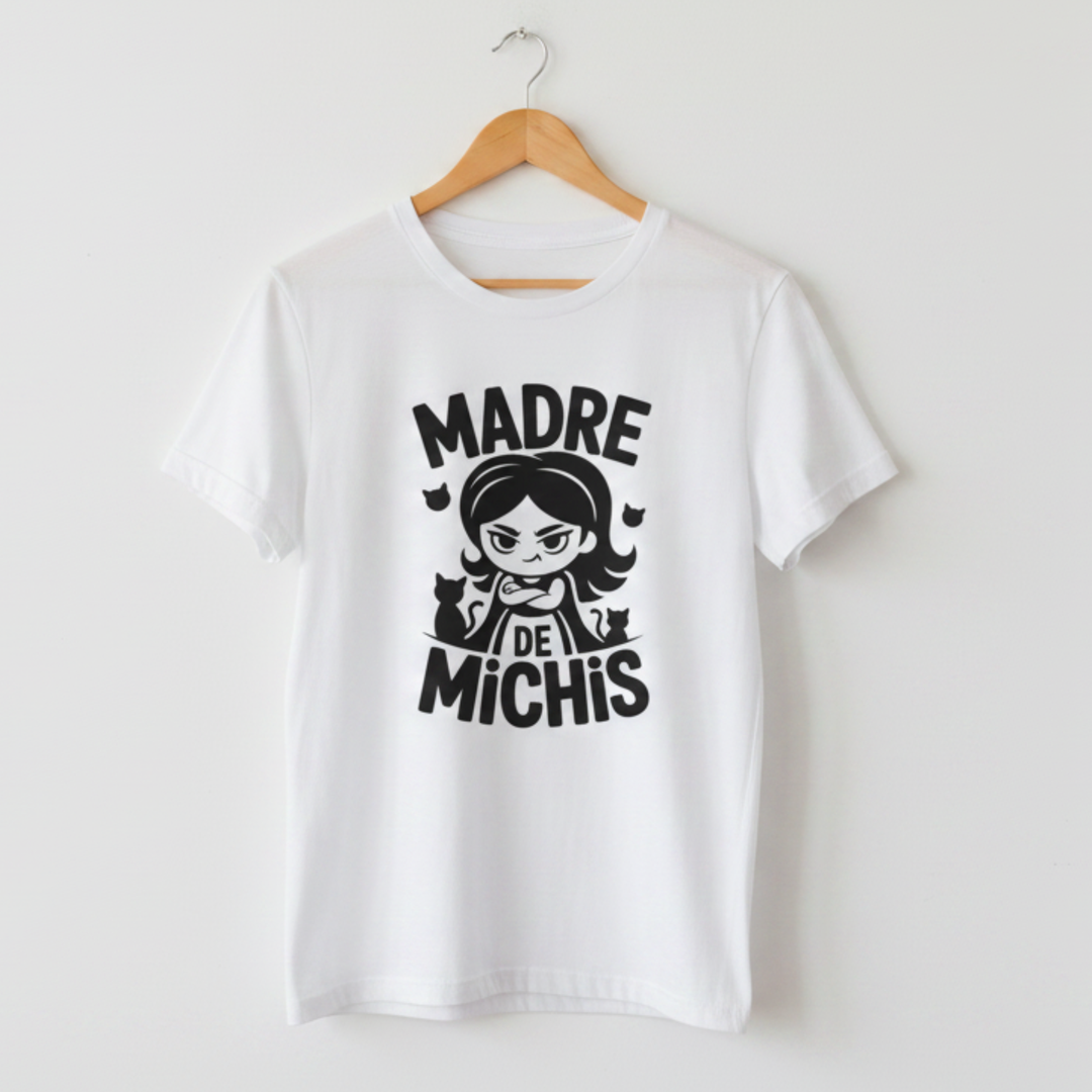 comprar-Camiseta - Madre de Michis-wondernastic