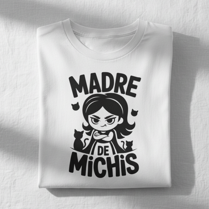 comprar-Camiseta - Madre de Michis-wondernastic