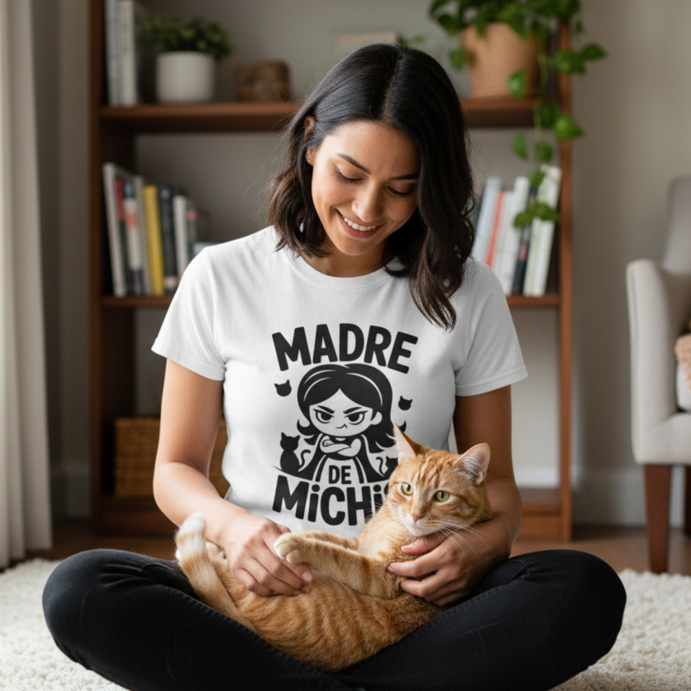 comprar-Camiseta - Madre de Michis-wondernastic