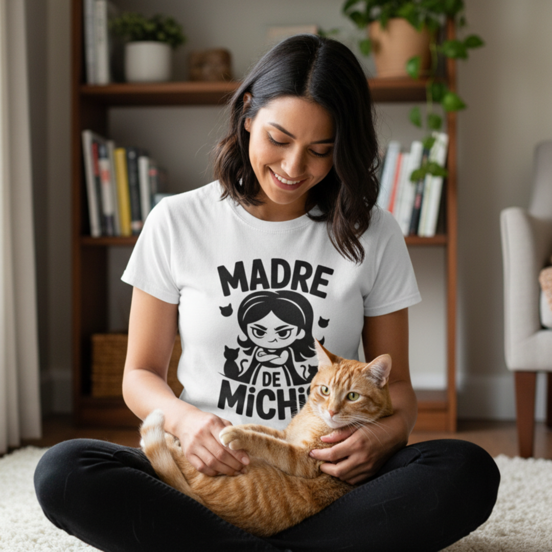 comprar-Camiseta - Madre de Michis-wondernastic