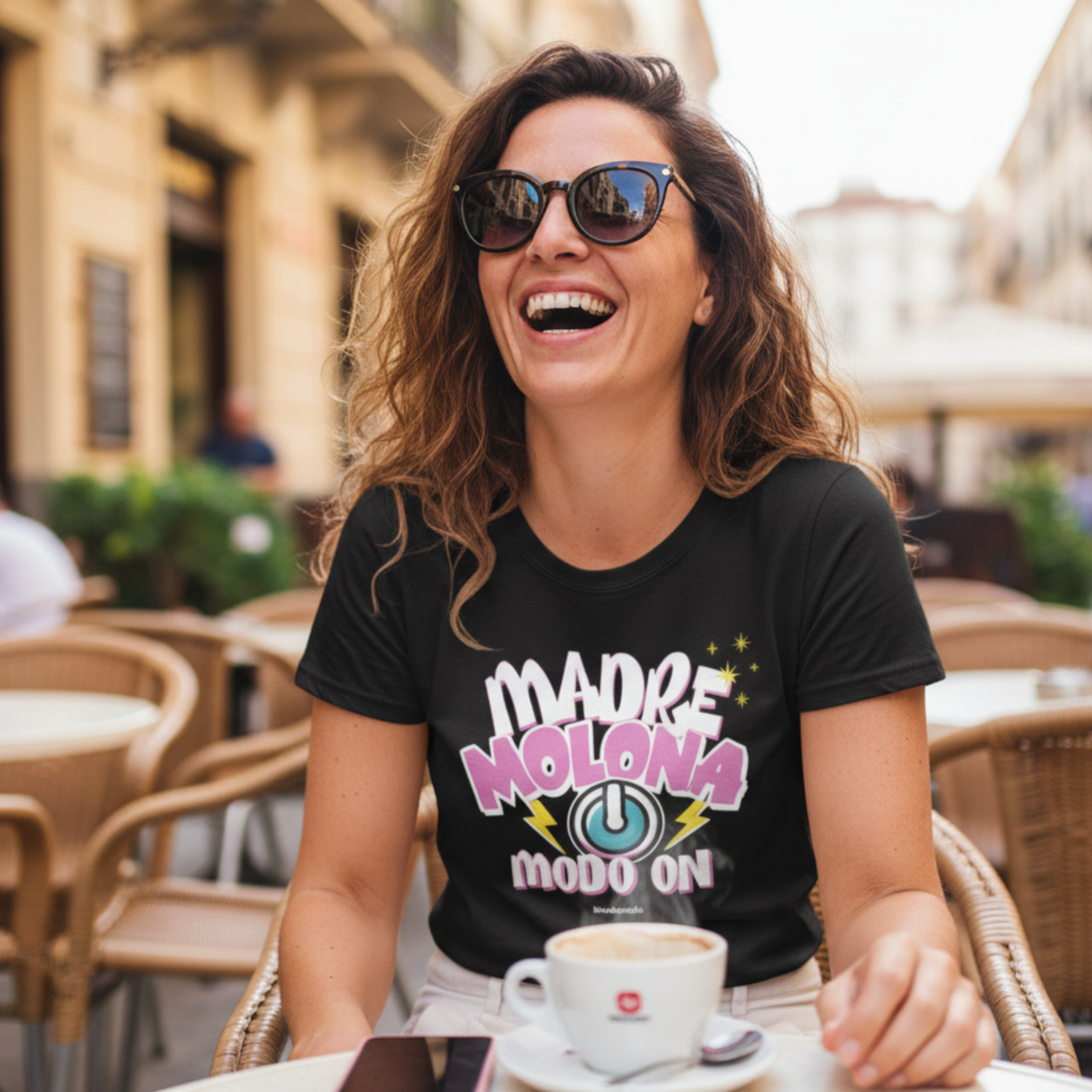 comprar-Camiseta Madre molona MODO ON-wondernastic