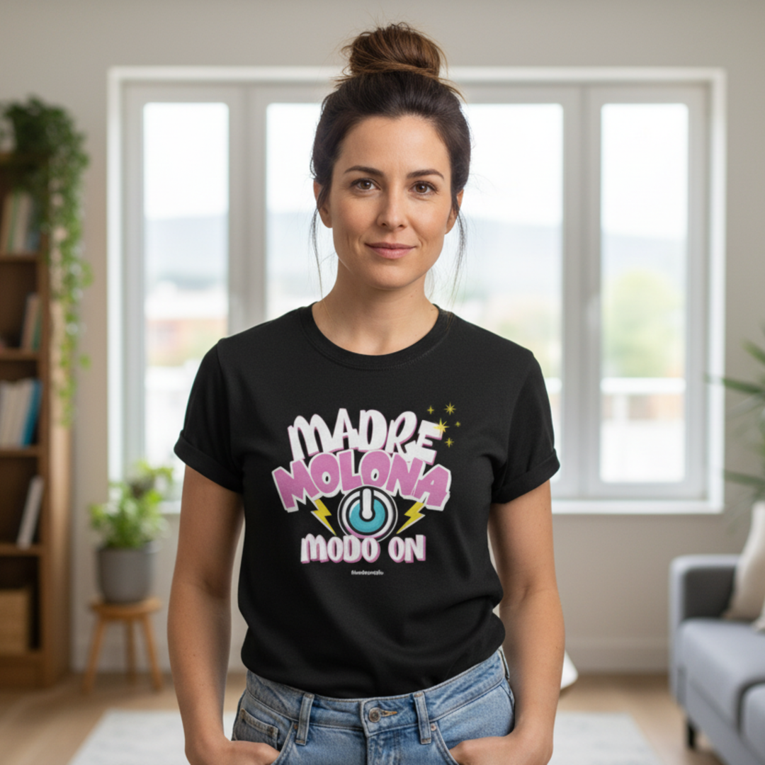 comprar-Camiseta Madre molona MODO ON-wondernastic