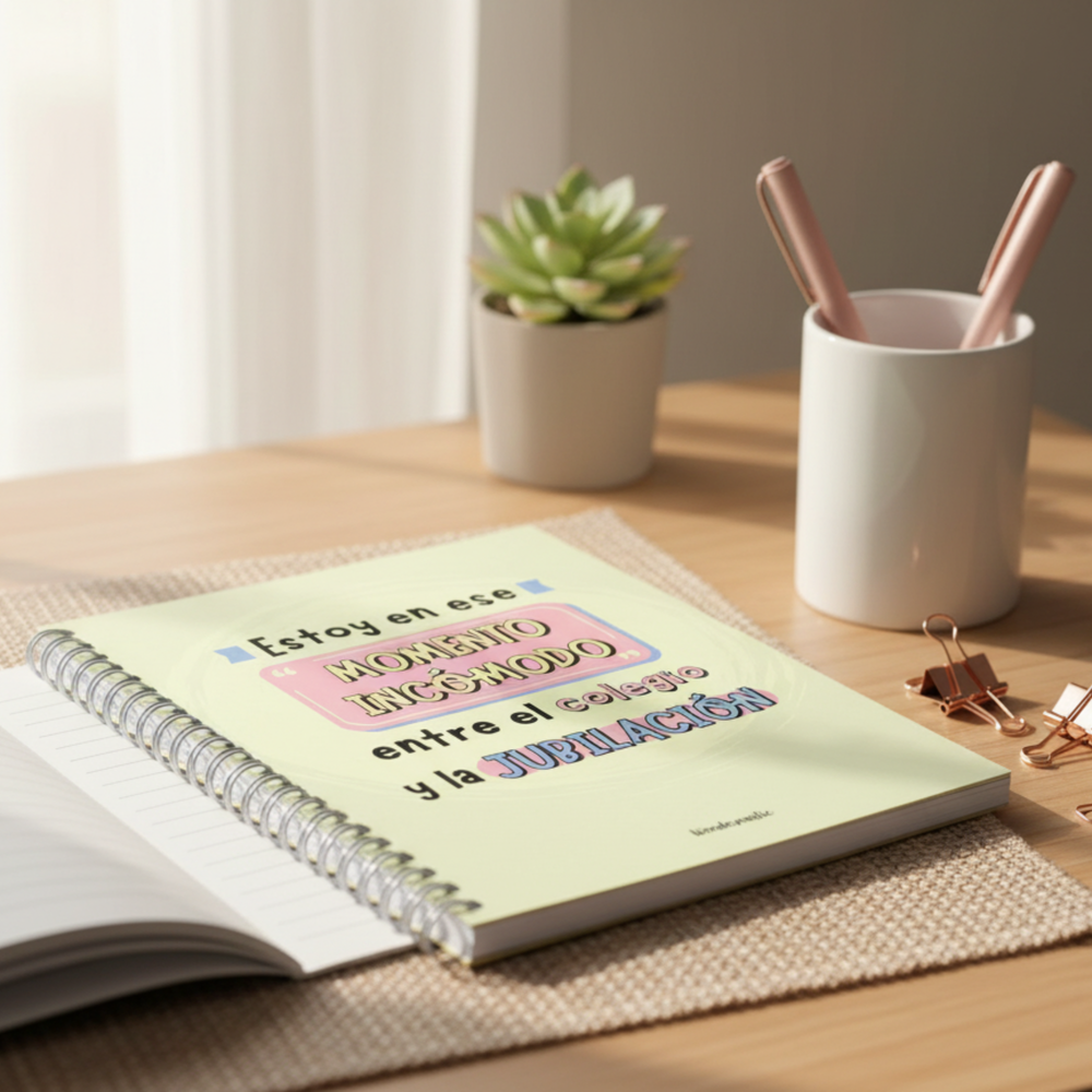 comprar-Cuaderno A5 Momento incómodo-wondernastic