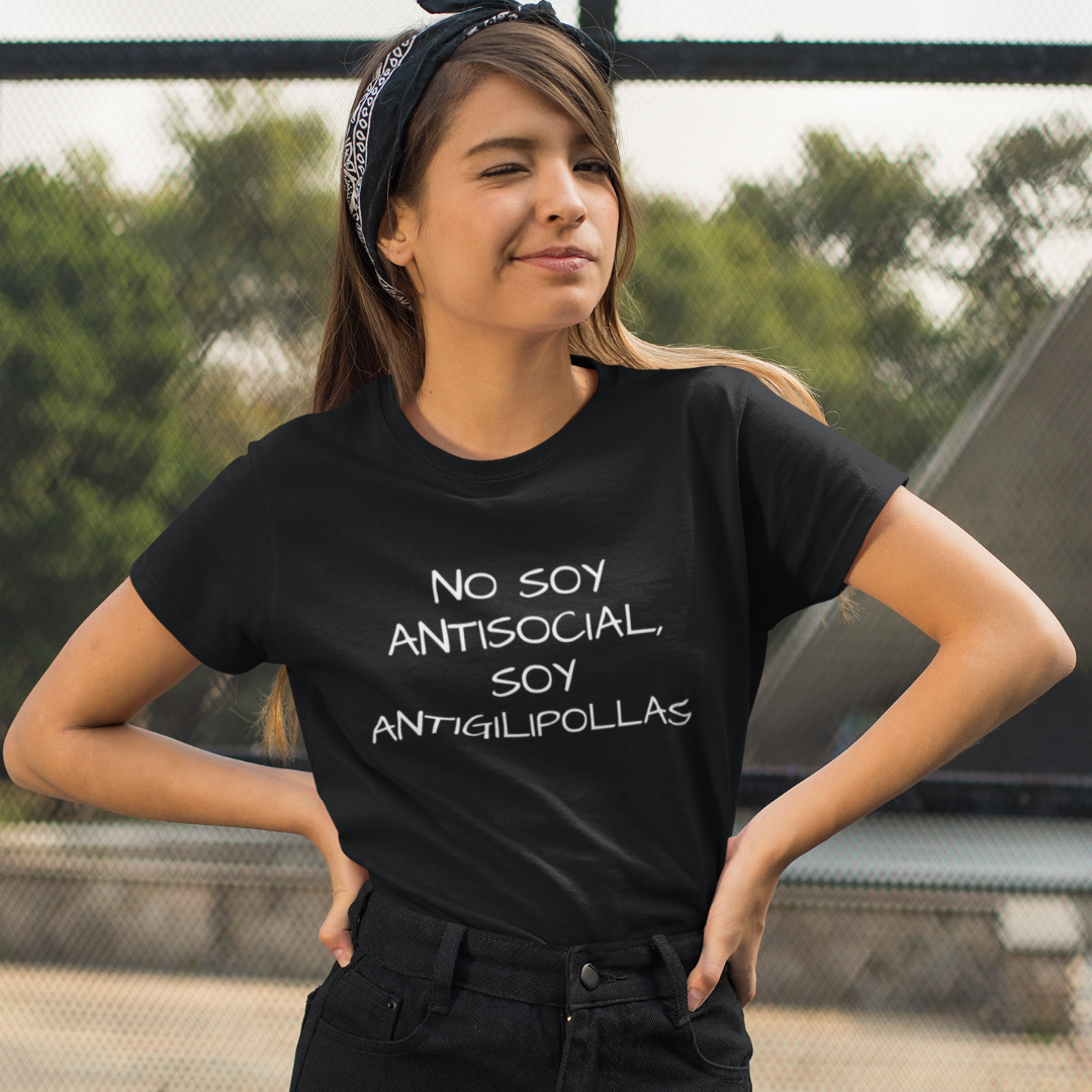 comprar-Camiseta No soy antisocial-wondernastic
