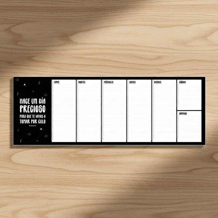 comprar-Planificador semanal A tomar por culo-wondernastic