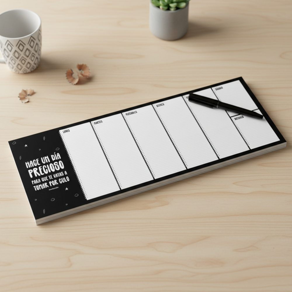 comprar-Planificador semanal A tomar por culo-wondernastic