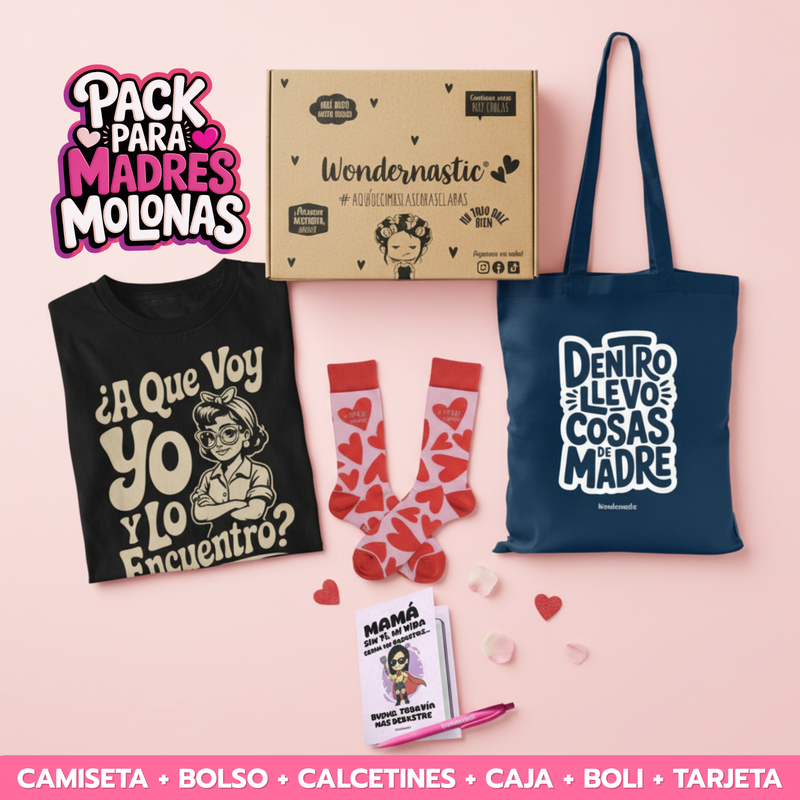 comprar-Pack regalo personalizable para madres molonas-wondernastic