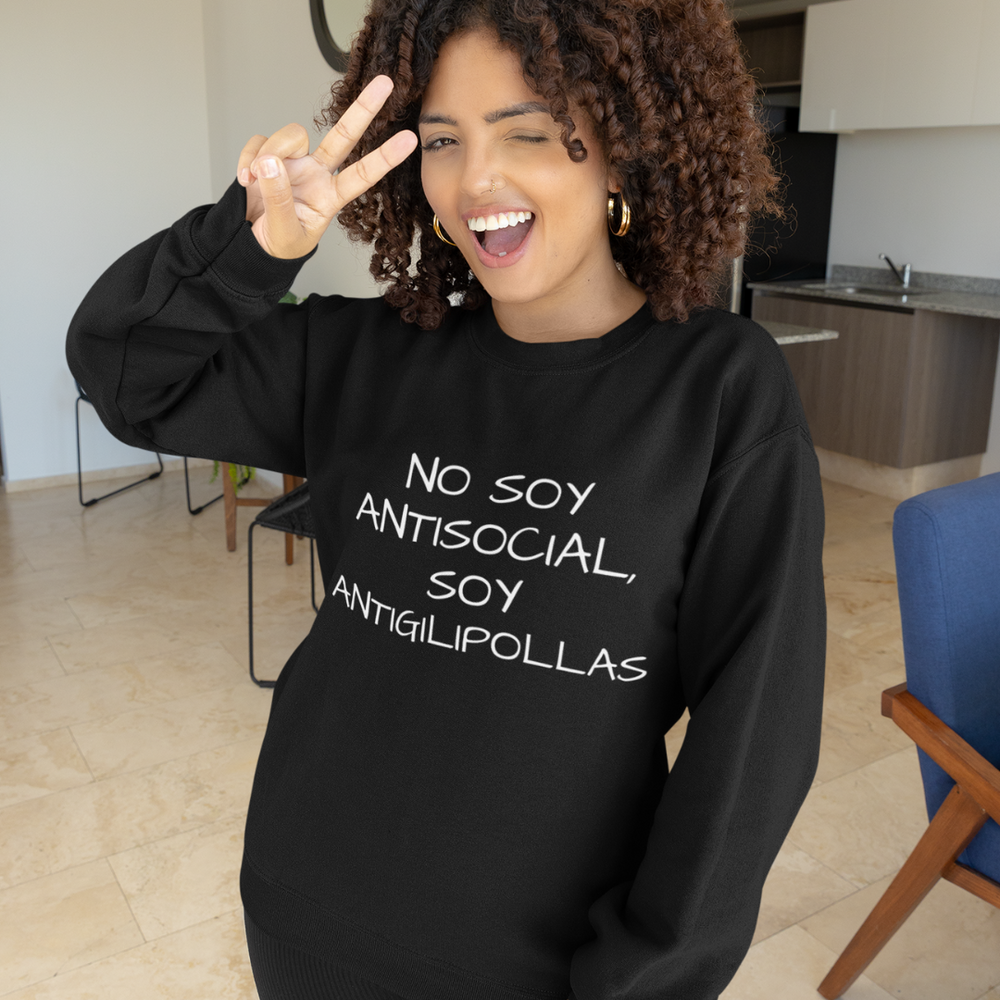comprar-Sudadera No soy antisocial-wondernastic