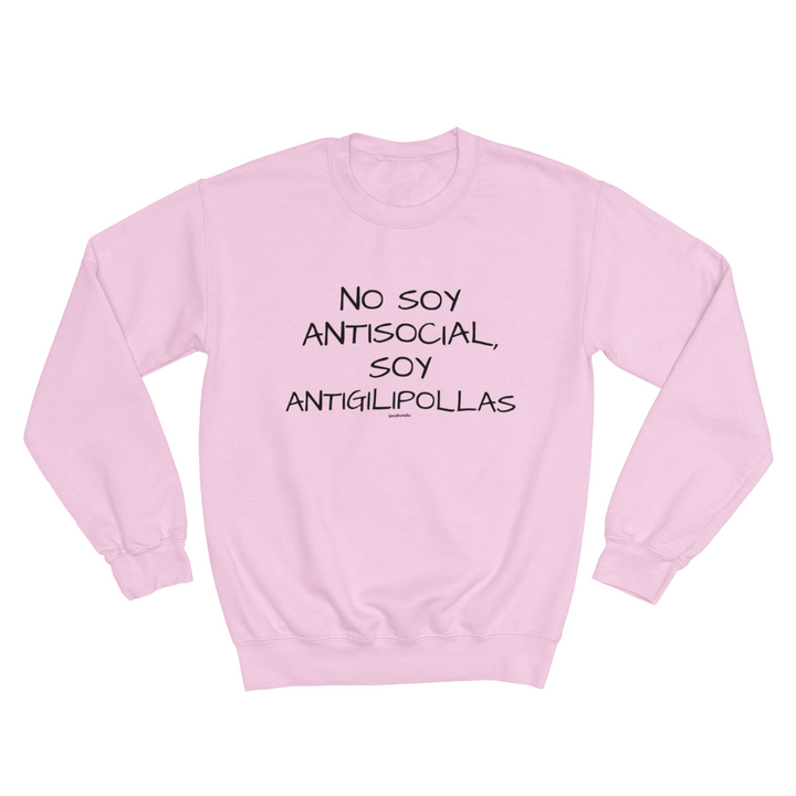 comprar-Sudadera No soy antisocial-wondernastic