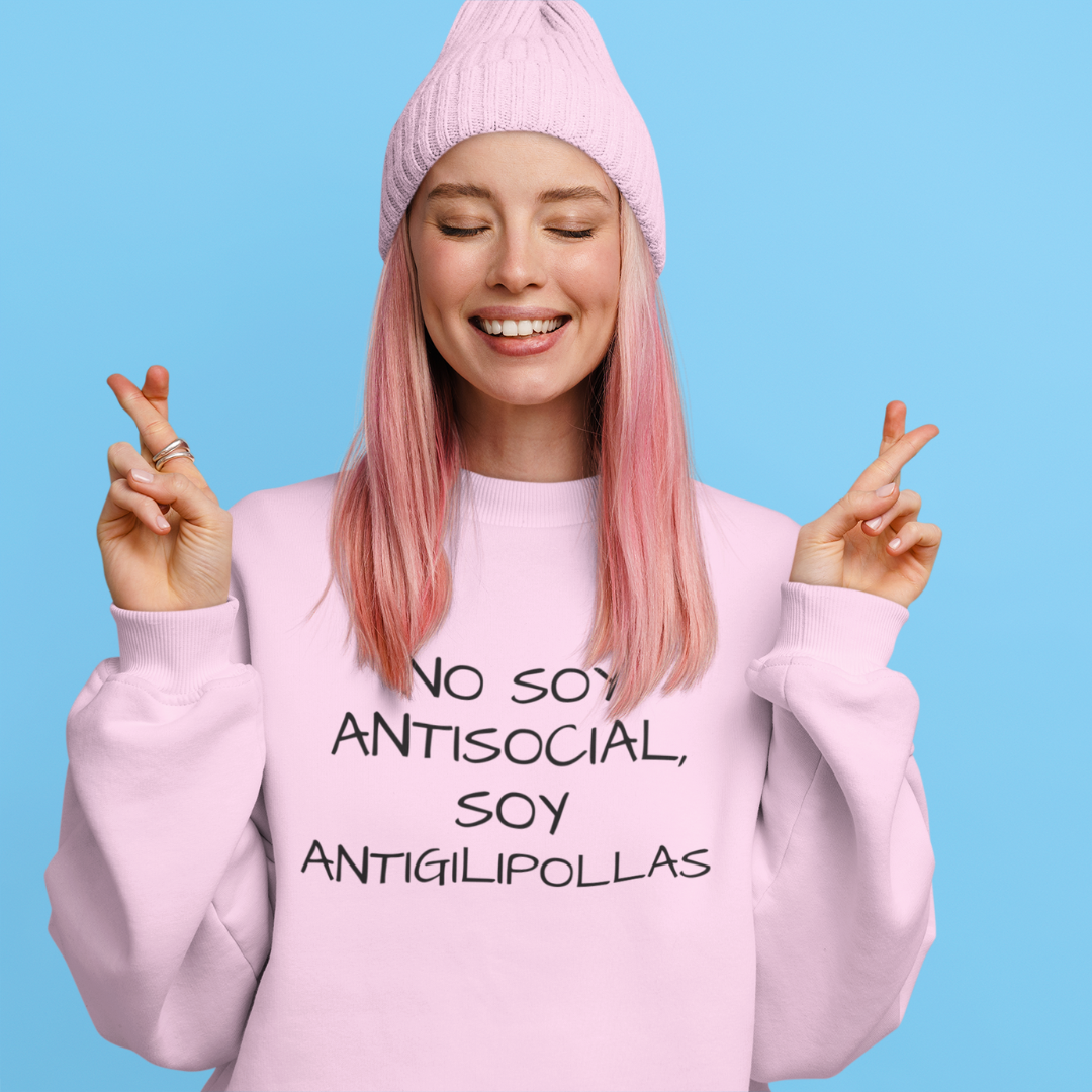 comprar-Sudadera No soy antisocial-wondernastic