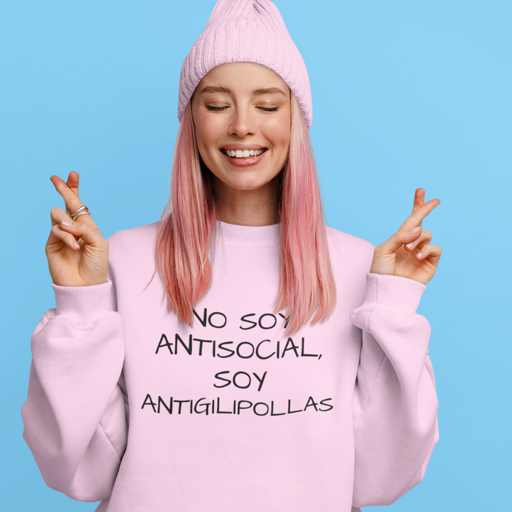 comprar-Sudadera No soy antisocial-wondernastic