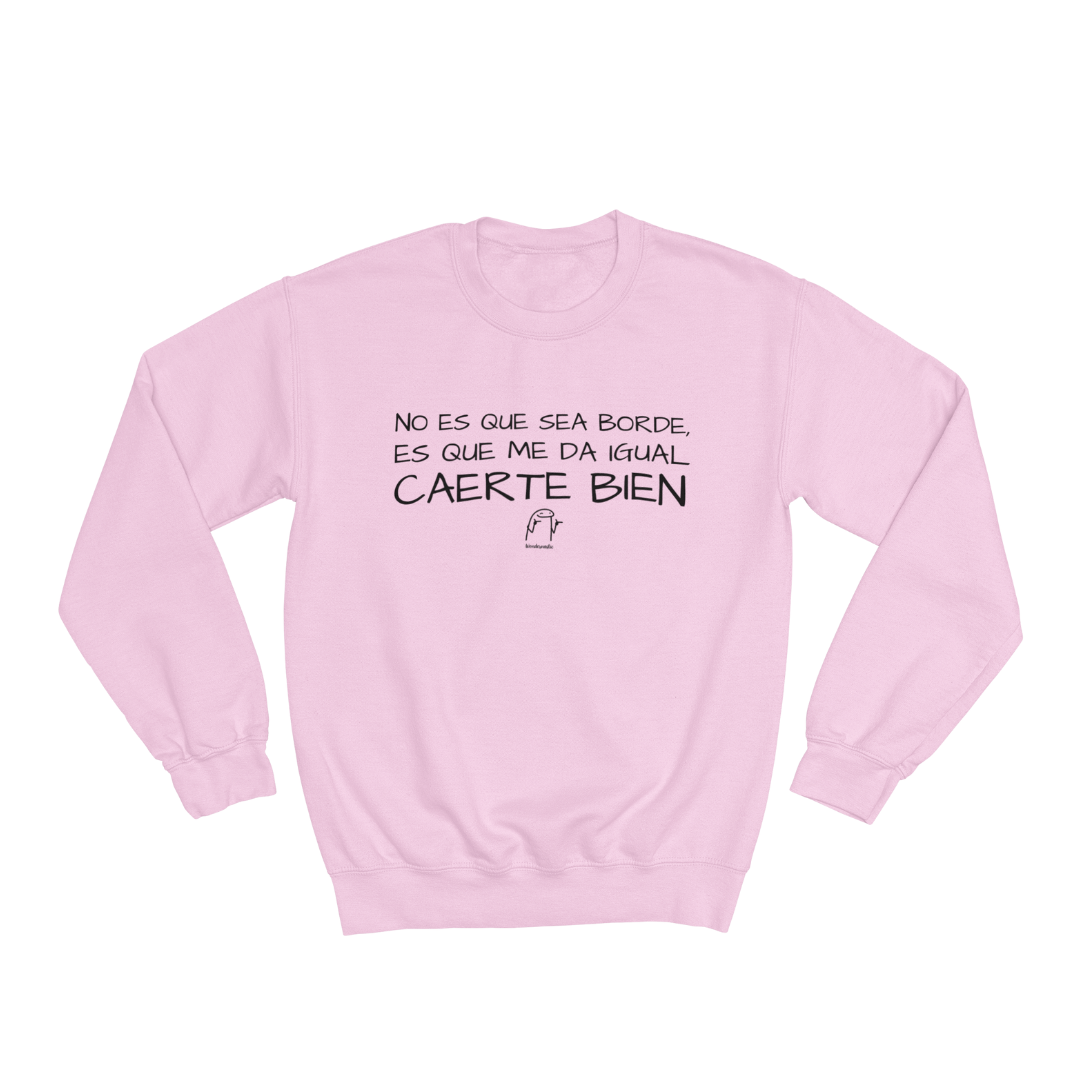 comprar-Sudadera No es que sea borde-wondernastic