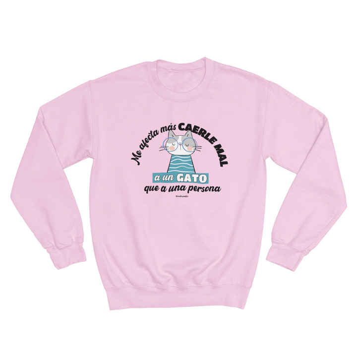 comprar-Sudadera Me afecta más caerle mal a un gato-wondernastic
