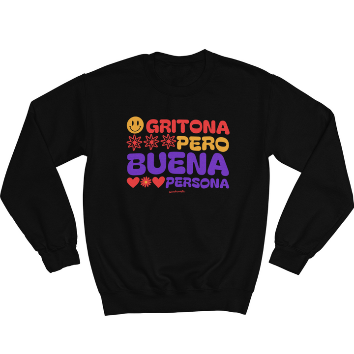 comprar-Sudadera Gritona pero buena persona-wondernastic