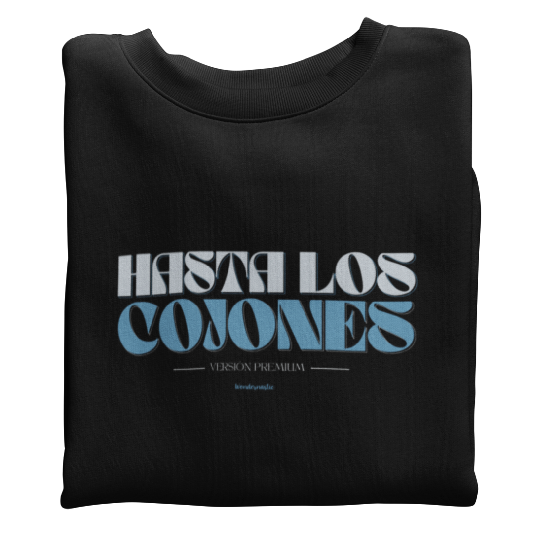 comprar-Sudadera Hasta los cojones - versión premium-wondernastic