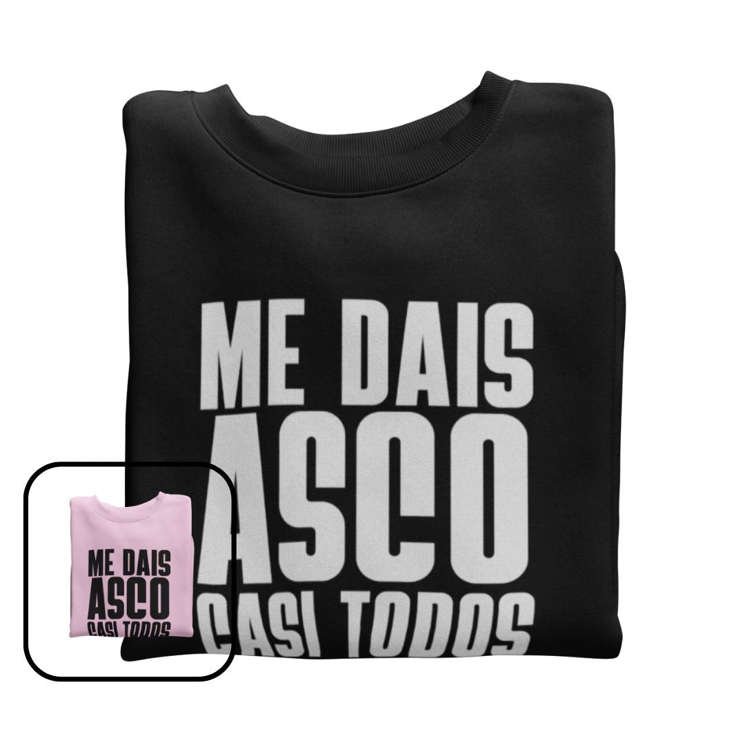 comprar-Sudadera Me dais asco casi todos-wondernastic