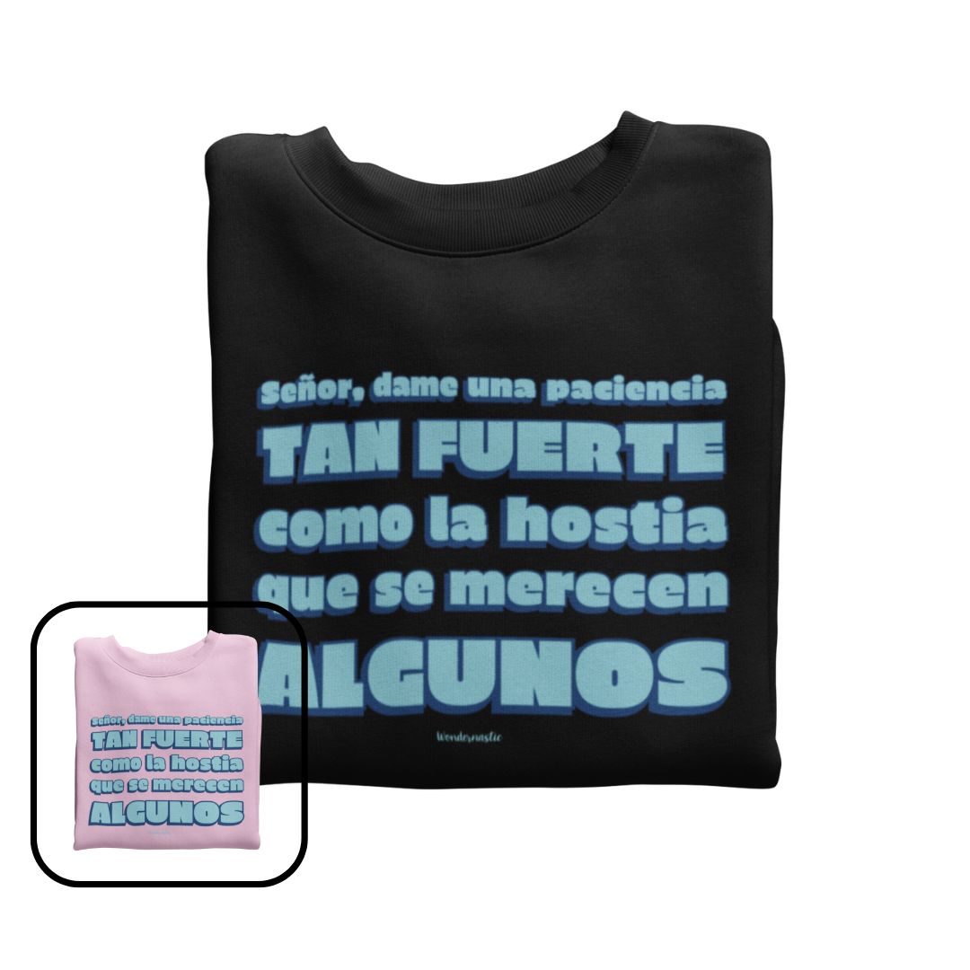 comprar-Sudadera Señor, dame paciencia-wondernastic